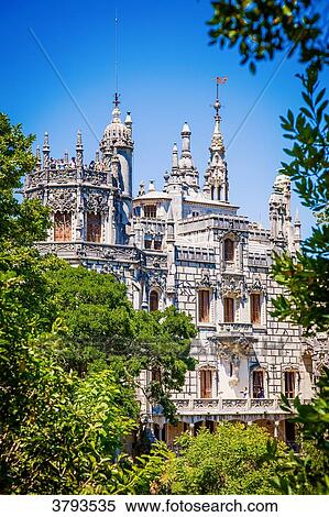 The Quinta da regaleira, Sintra, Lisbon area, Portugal View Large Photo Image Stock Photography - The Quinta da regaleira, Sintra, Lisbon area, Portugal. Fotosearch