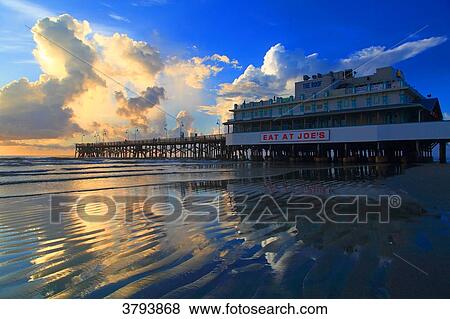 USA, Florida, Daytona Beach. The Pier. View Large Photo Image Stock Photo - USA, Florida, Daytona Beach. The Pier.. Fotosearch