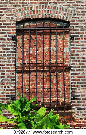 Walled window. View Large Photo Image Stock Photo - Walled window.. Fotosearch