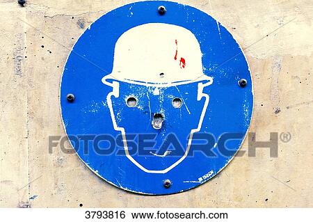 Stock Photograph - Work sign.. Fotosearch