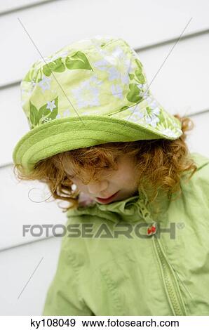 Portrait of a little girl View Large Photo Image Stock Photo - Portrait of a little girl. Fotosearch