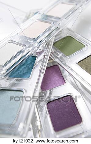 Eye-shadow boxes, close-up View Large Photo Image Stock Image - Eye-shadow boxes, close-up. Fotosearch