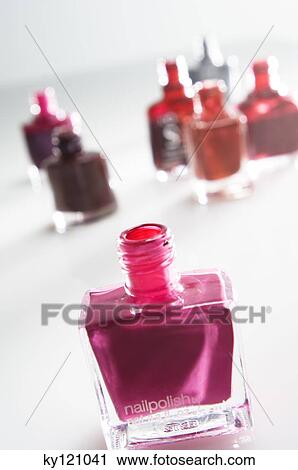 Nail polish, close-up View Large Photo Image Stock Image - Nail polish, close-up. Fotosearch