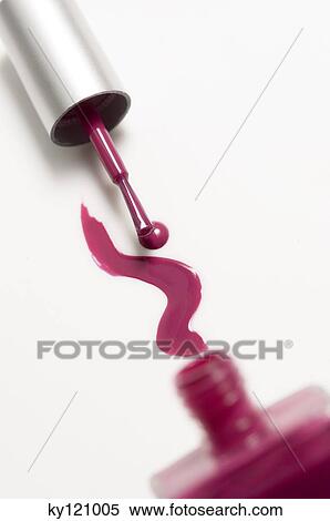 Stock Photography - Nail polish, close-up. Fotosearch