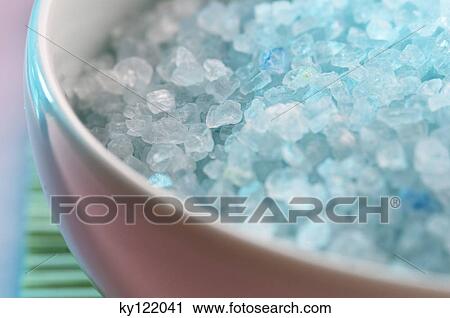 Bath salts, close-up View Large Photo Image Stock Image - Bath salts, close-up. Fotosearch