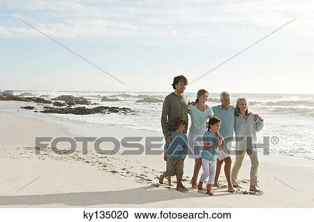 Family on the beach View Large Photo Image Stock Image - Family on the beach. Fotosearch