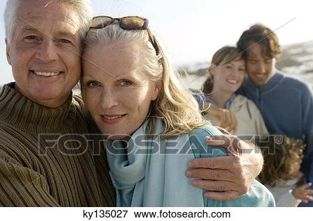 Family on the beach View Large Photo Image Stock Photo - Family on the beach. Fotosearch