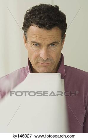 Stock Photo - Man's portrait. Fotosearch