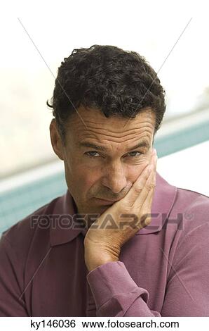Man's portrait View Large Photo Image Stock Photograph - Man's portrait. Fotosearch