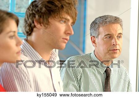 Stock Photo - Business people in office. Fotosearch