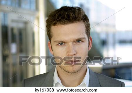 Portrait of a businessman View Large Photo Image Stock Photo - Portrait of a businessman. Fotosearch