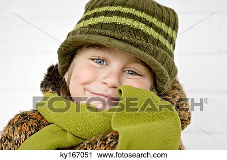 Portrait of a girl smiling View Large Photo Image Stock Image - Portrait of a girl smiling. Fotosearch