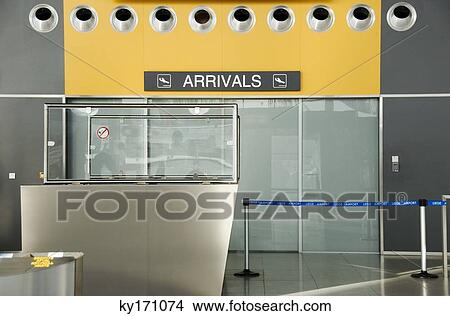 Airport arrivals View Large Photo Image Picture - Airport arrivals. Fotosearch
