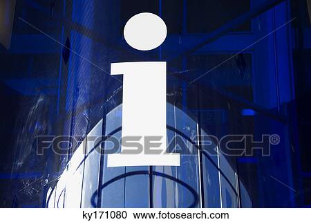 Stock Image - Airport information sign. Fotosearch