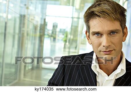 Portrait of a businessman View Large Photo Image Stock Photography - Portrait of a businessman. Fotosearch