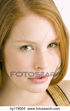 Portrait of a young woman View Large Photo Image Picture - Portrait of a young woman. Fotosearch