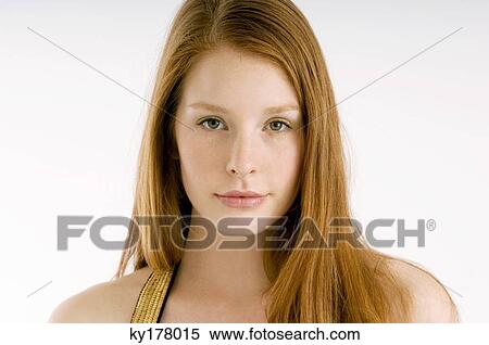 Portrait of a young woman View Large Photo Image Stock Photography - Portrait of a young woman. Fotosearch