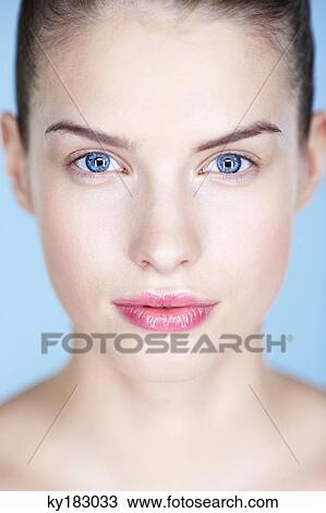 Portrait of young woman View Large Photo Image Stock Image - Portrait of young woman. Fotosearch