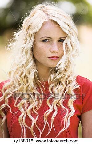 Portrait of young woman View Large Photo Image Stock Photography - Portrait of young woman. Fotosearch