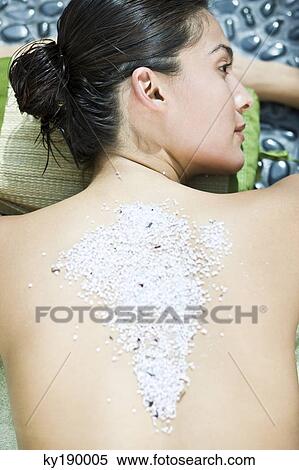 Woman taking a spa treatment View Large Photo Image Stock Photography - Woman taking a spa treatment. Fotosearch