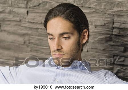 Man looking serious View Large Photo Image Stock Image - Man looking serious. Fotosearch
