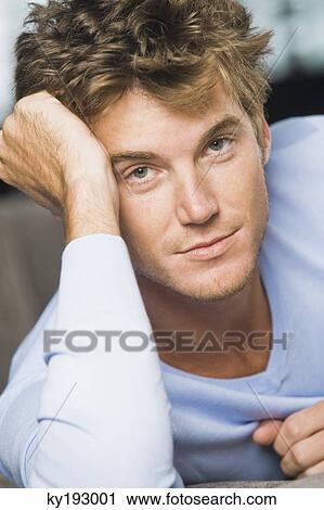 Portrait of a man View Large Photo Image Stock Image - Portrait of a man. Fotosearch