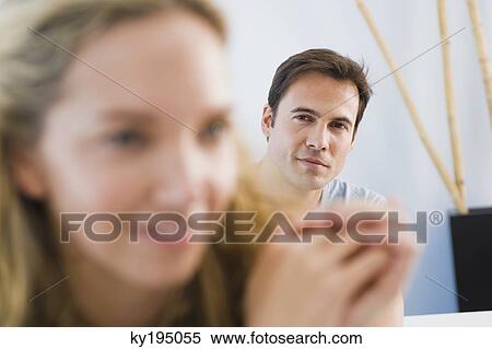 Stock Photography - Portrait of a man. Fotosearch