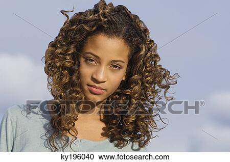 Portrait of a girl View Large Photo Image Stock Image - Portrait of a girl. Fotosearch