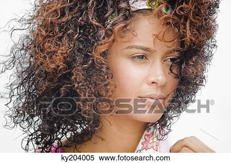 Stock Photography - Close-up of a woman. Fotosearch