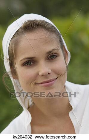 Portrait of a woman smiling View Large Photo Image Stock Image - Portrait of a woman smiling. Fotosearch