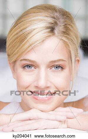 Woman taking a bubble bath View Large Photo Image Stock Image - Woman taking a bubble bath. Fotosearch