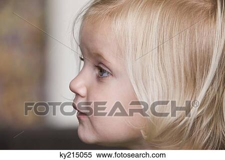 Close-up of a girl thinking View Large Photo Image Stock Photography - Close-up of a girl thinking. Fotosearch