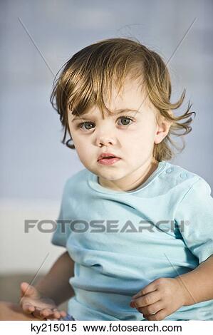 Portrait of a baby girl View Large Photo Image Stock Photography - Portrait of a baby girl. Fotosearch