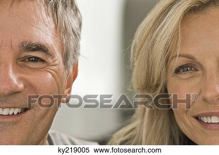 Portrait of a couple smiling View Large Photo Image Stock Photography - Portrait of a couple smiling. Fotosearch