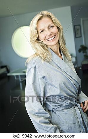 Portrait of a woman smiling View Large Photo Image Stock Image - Portrait of a woman smiling. Fotosearch