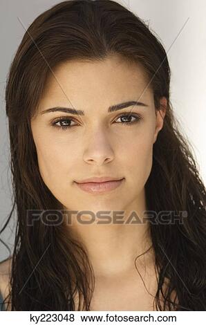 Portrait of a woman View Large Photo Image Stock Photo - Portrait of a woman. Fotosearch