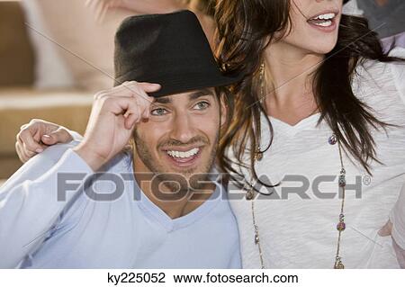 Couple smiling View Large Photo Image Stock Image - Couple smiling. Fotosearch