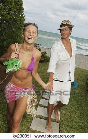 Couple at a tourist resort View Large Photo Image Stock Image - Couple at a tourist resort. Fotosearch