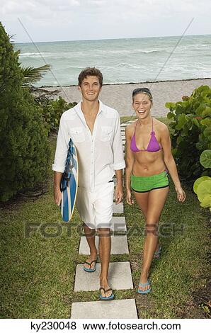 Couple at a tourist resort View Large Photo Image Stock Photo - Couple at a tourist resort. Fotosearch