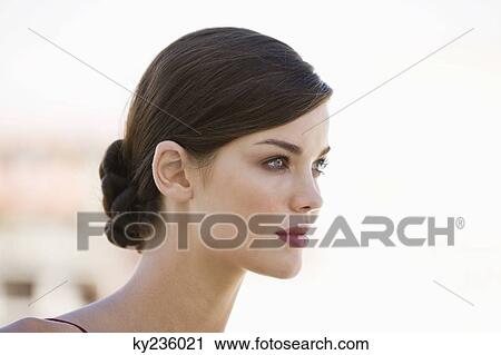 Close-up of a fashion model View Large Photo Image Stock Image - Close-up of a fashion model. Fotosearch
