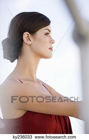 Close-up of a fashion model View Large Photo Image Stock Image - Close-up of a fashion model. Fotosearch