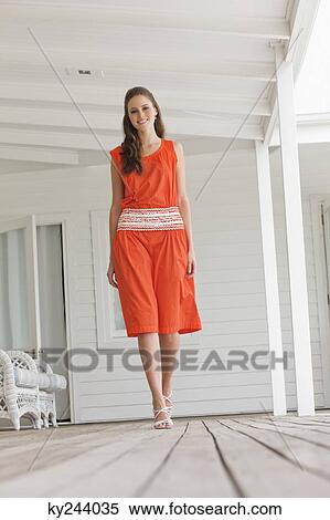 Portrait of a woman walking View Large Photo Image Stock Photography - Portrait of a woman walking. Fotosearch