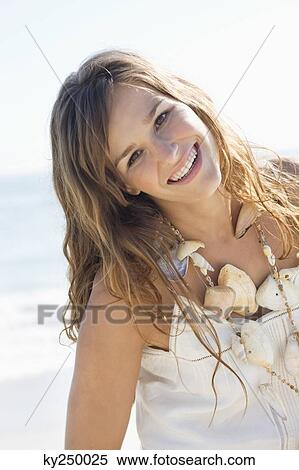 Portrait of a woman smiling View Large Photo Image Stock Photography - Portrait of a woman smiling. Fotosearch