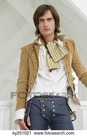 Stock Image - Portrait of a man. Fotosearch