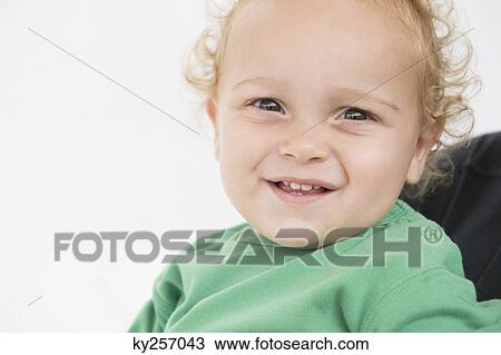 Close-up of a baby boy View Large Photo Image Stock Image - Close-up of a baby boy. Fotosearch