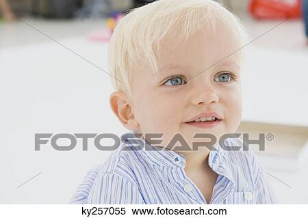 Close-up of a baby boy View Large Photo Image Stock Photography - Close-up of a baby boy. Fotosearch