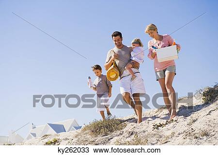 Family on vacations on the beach View Large Photo Image Stock Image - Family on vacations on the beach. Fotosearch