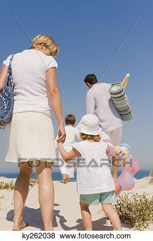 Family on vacations on the beach View Large Photo Image Stock Photo - Family on vacations on the beach. Fotosearch