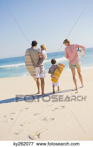 Family on vacations on the beach View Large Photo Image Stock Photo - Family on vacations on the beach. Fotosearch
