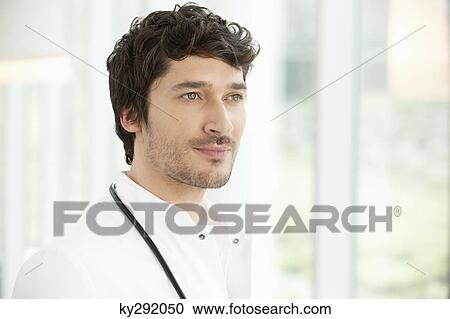 Close-up of a doctor View Large Photo Image Stock Image - Close-up of a doctor. Fotosearch